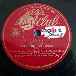 78 rpm trs André Ekyan Et Son Ensemble – Palm Beach / Irène