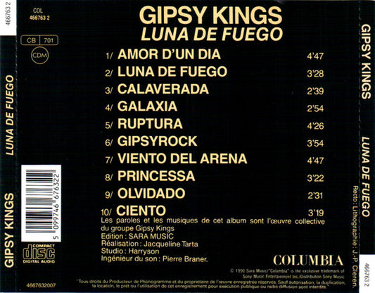 Cd Gipsy Kings – Luna De Fuego