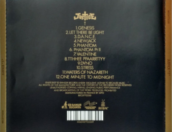 Cd Justice – † (Cross)
