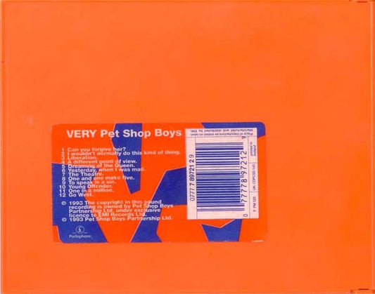 Cd Pet Shop Boys – Very