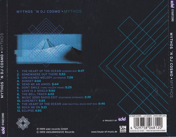 Cd Mythos 'N DJ Cosmo – Mythos