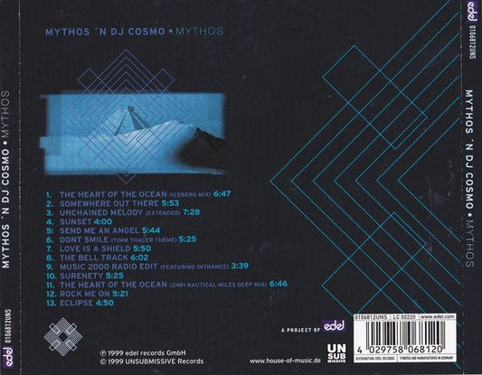Cd Mythos 'N DJ Cosmo – Mythos