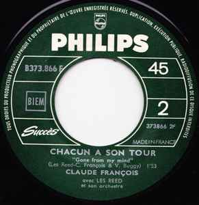 SP Claude François – Le Temps des Pleurs / Chacun A Son Tour