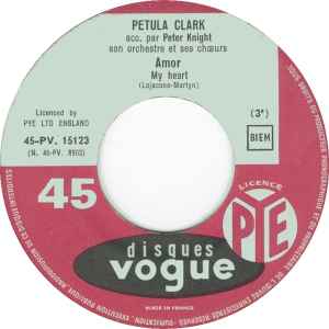 SP Petula Clark - Marin ( Sailor ) - Amor ( My Heart )