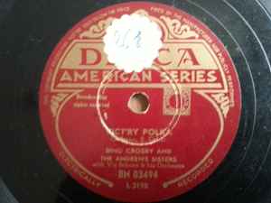 78 rpm trs Bing Crosby And The Andrews Sisters