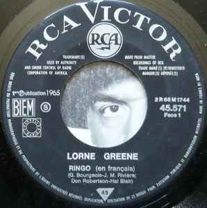 SP Lorne Greene – Ringo - Du Sable