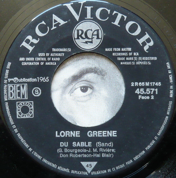 SP Lorne Greene – Ringo - Du Sable