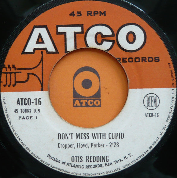 SP Otis Redding - Don’t Mess With Cupid / My Lover’s Prayer