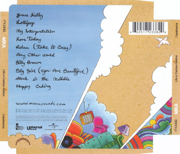 Cd MIKA – Life In Cartoon Motion