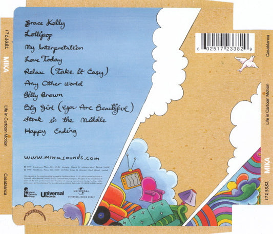 Cd MIKA – Life In Cartoon Motion
