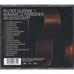 Cd Maxime Le Forestier – Plutôt Guitare - Enregistrement Public