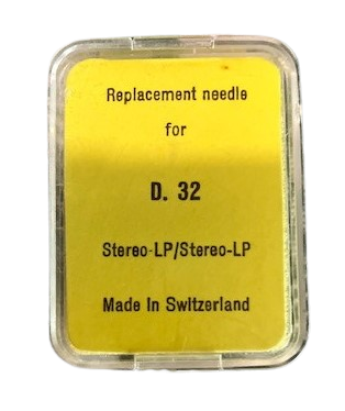 Saphir Dual D 32 Needle Stéréo LP / LP