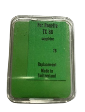 Saphir Ronette TX 88 78 Tours rpm