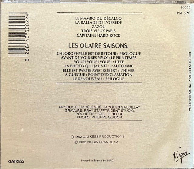 Cd Richard Gotainer – Chants Zazous