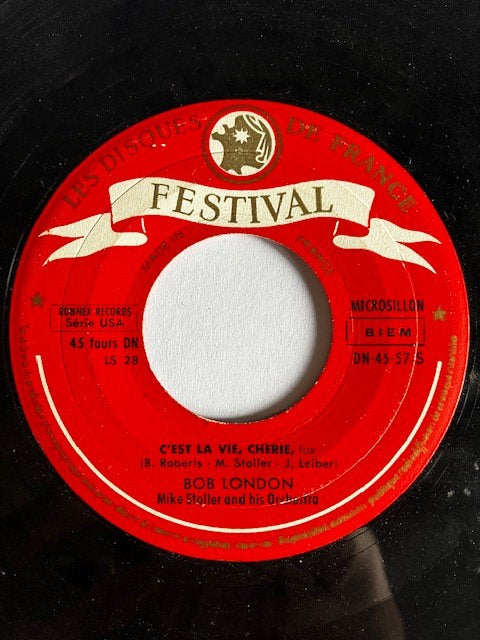 SP Bob London You Go To My Head - C'est La Vie, Cherie