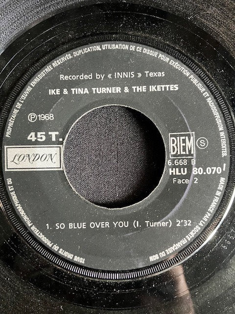 SP Ike & Tina Turner - So Fine / So Blue Over You