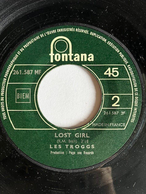 SP Les Troggs – Wild Thing - Lost Girl
