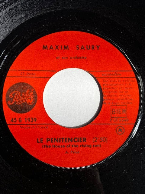 SP Maxim Saury - Ma Vie - Le Pénitencier