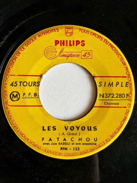 SP Patachou – On M’a Vole Tout Ça - Les Voyous