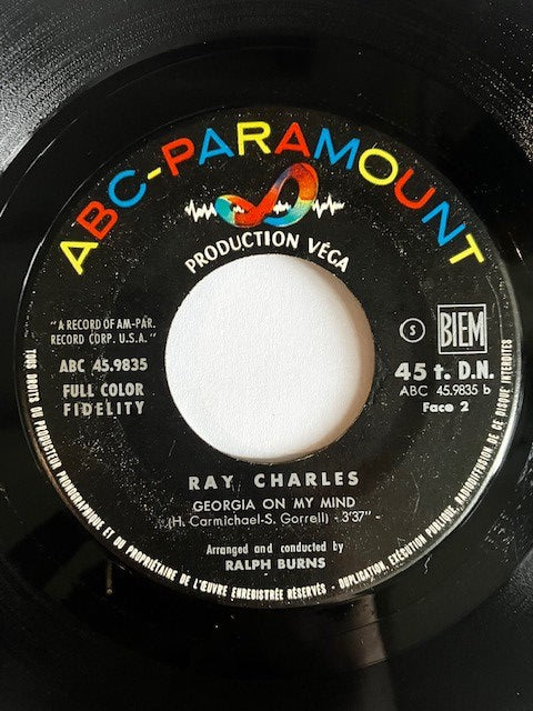 SP Ray Charles And His Orchestra - Deep In The Heart Of Texas - Georgia On My Mind