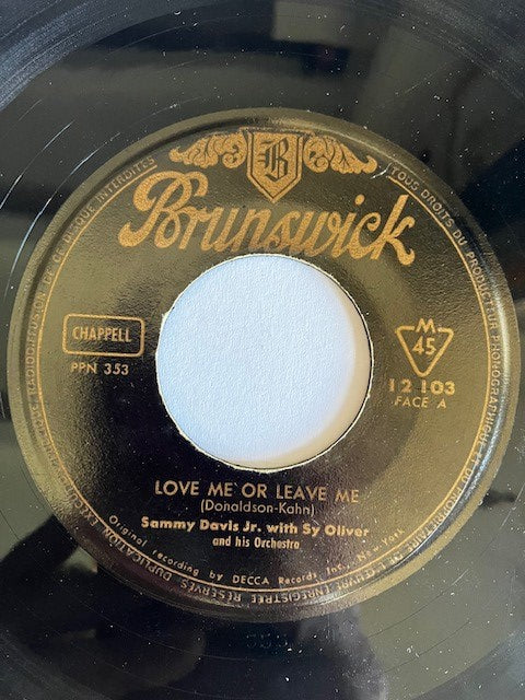 SP Sammy Davis Jr. - Love Me Or Leave Me - That Old Black Magic