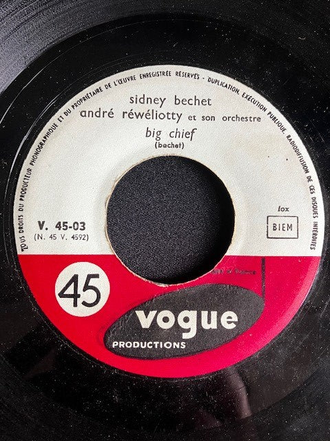 SP Sidney Bechet – Le Marchand de Poissons / Big Chief