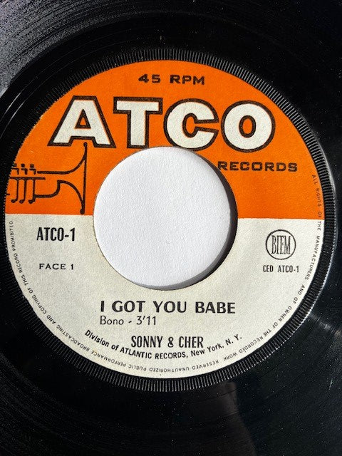 SP Sonny & Cher I Got You Babe - It's Gonna Rain