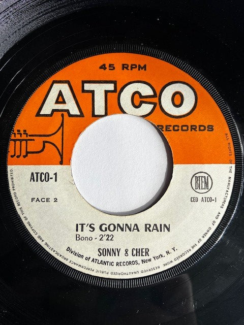 SP Sonny & Cher I Got You Babe - It's Gonna Rain