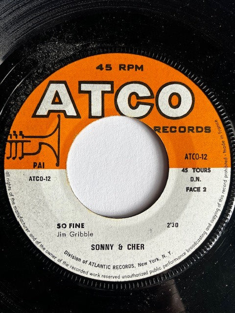 SP Sonny & Cher – Turn Around - So Fine