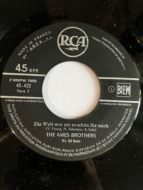 SP The Ames Brothers – Sayonara