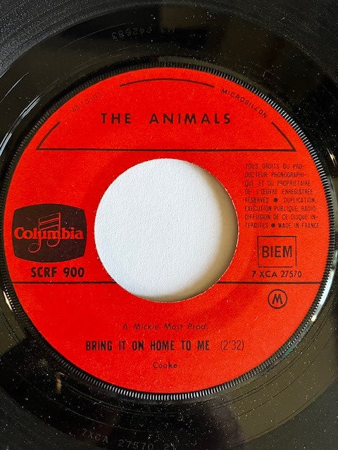SP The Animals - Bring It On Home To Me
