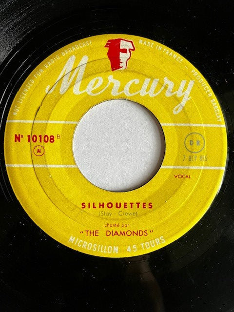 SP The Diamonds The Stroll - Silhouettes