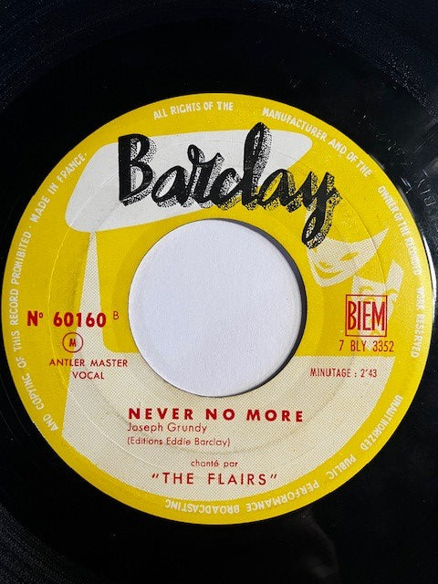 SP The Flairs – Sweet sixteen - Never No More