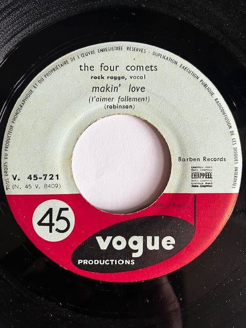 SP The Four Comets – Hallelujah, I Love Her So