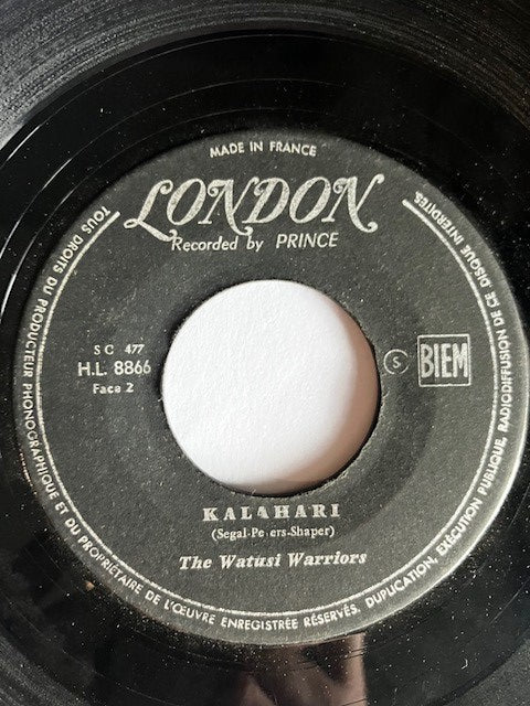 SP The Watusi Warriors – Wa-Chi-Bam-Ba / Kalahari