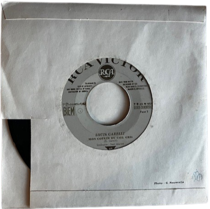 SP Louis Garelli – Mon Copain Du Ciel Gris