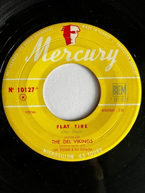 SP The Del Vikings - Flat Tire - Cool Shake