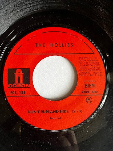 SP The Hollies – Bus Stop / Don't Run And Hide