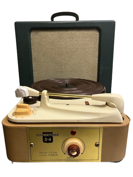 Tourne disque avec amplificateur à lampe Supertone S-4