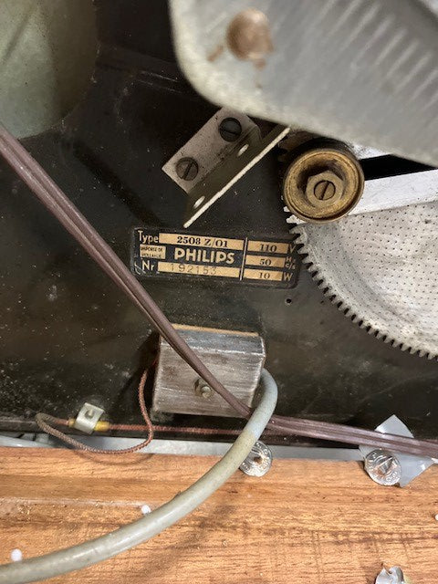 Platine Tourne disque Philips 2508Z / 01 Multigroove