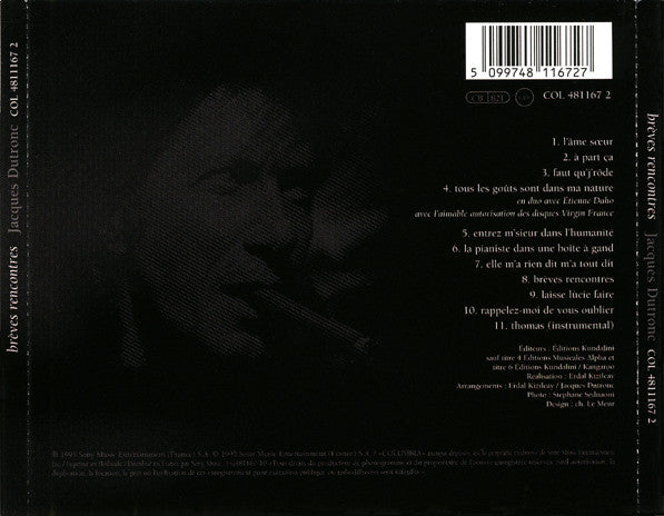 Cd Dutronc – Brèves Rencontres