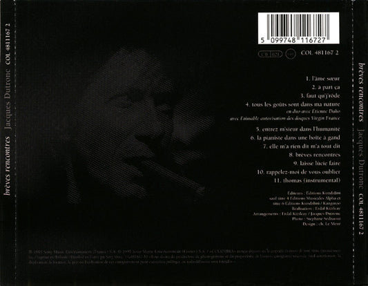 Cd Dutronc – Brèves Rencontres