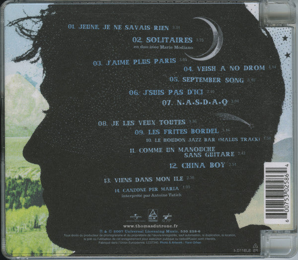 Cd Thomas Dutronc – Comme Un Manouche Sans Guitare