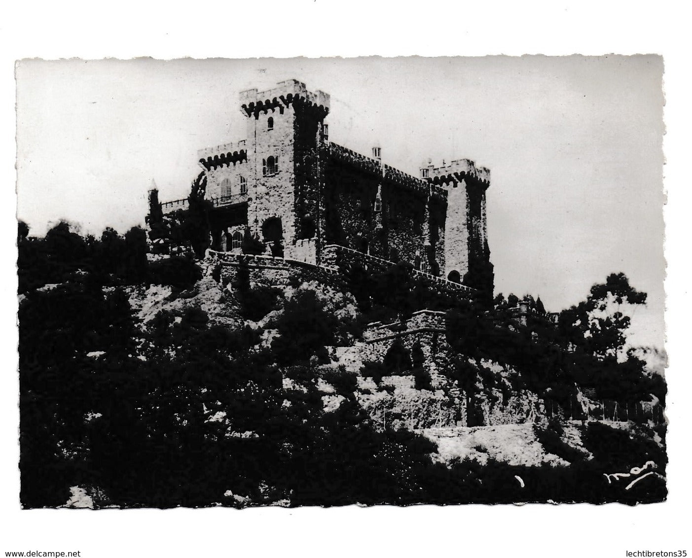 Carte postale - LA NAPOULE CENTRE DE REPOS DES MINEURS DU NORD CHÂTEAU