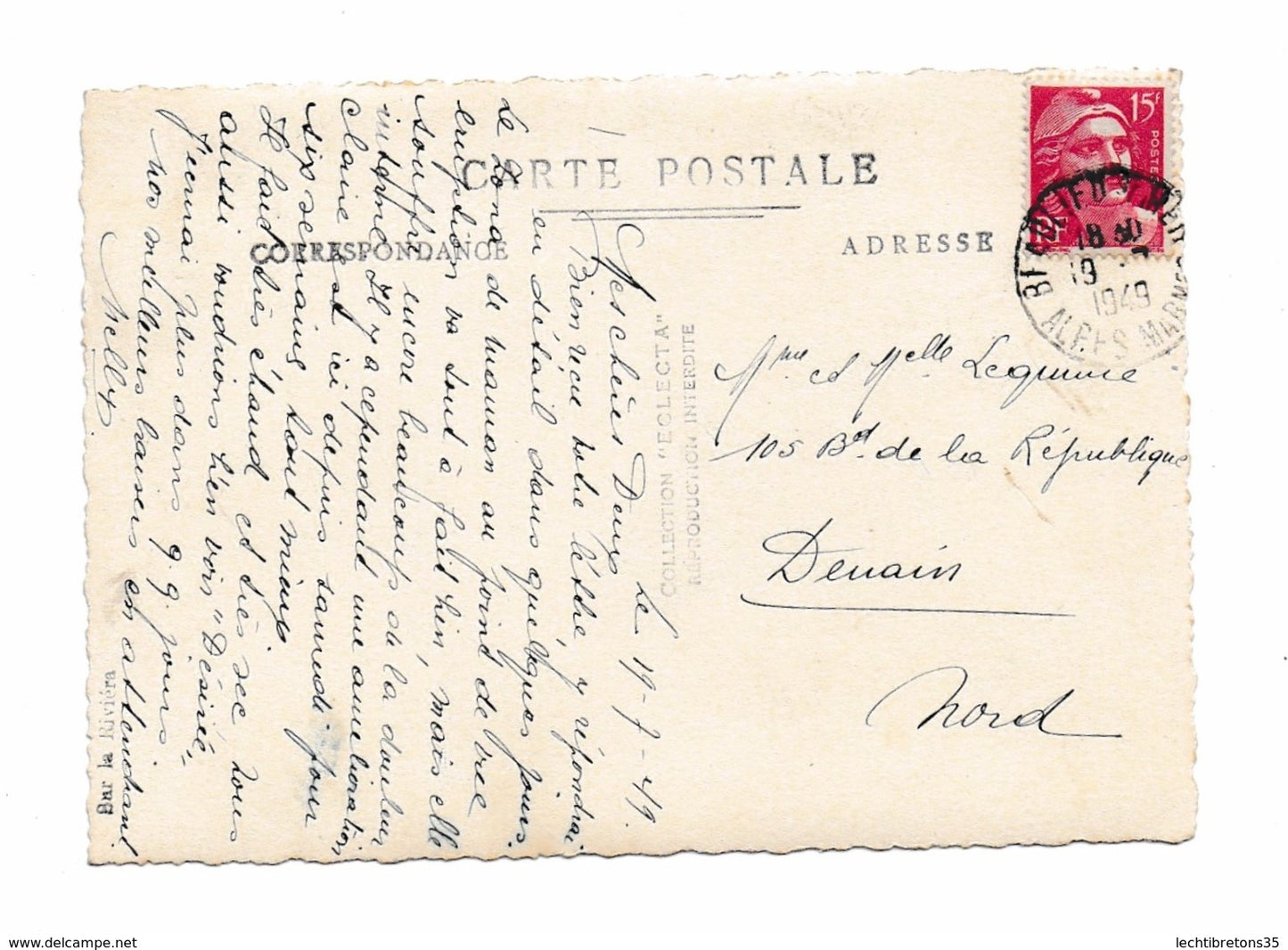 Carte postale - Saint jean cap ferrat