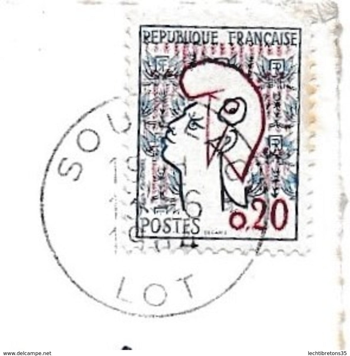 Carte postale - 1693 Brive