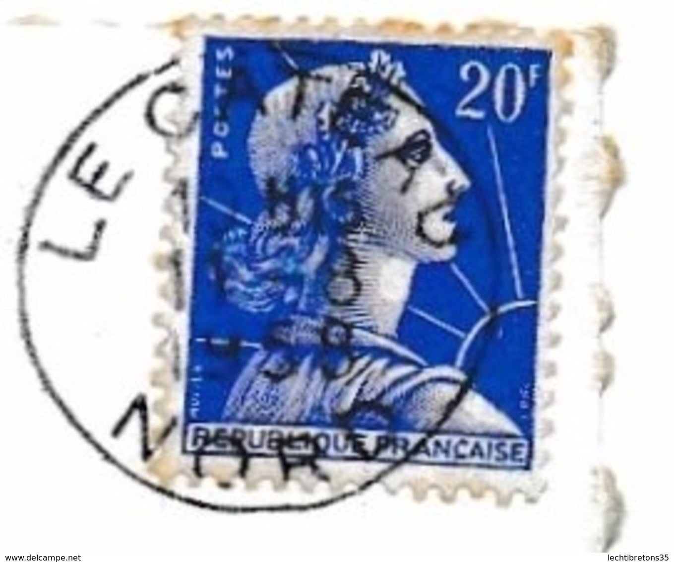 Carte postale - 23 le cateau les jardins nord 59 mage