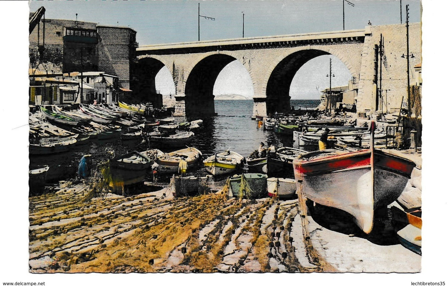 Carte postale - Reflets de provence marseille 13.55/88 la corniche
