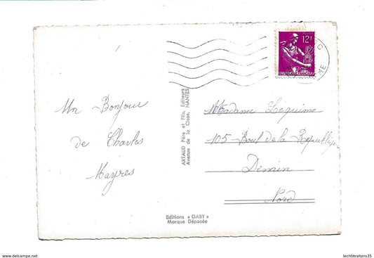 Carte postale - SOUVENIRS D'ARLANC GABY
