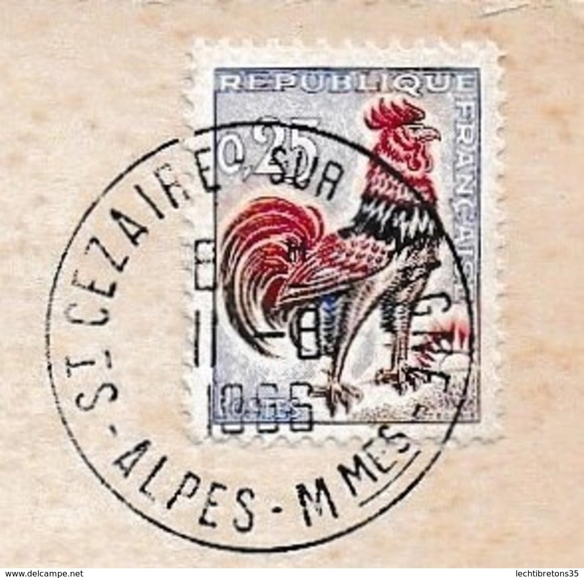 Carte postale - L'esternel rochers rouges vers trayas grottes saint cézaire